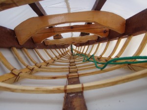 Skin Ready To Shrink (Inside View Towards Bow)