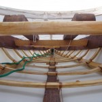Skin Ready To Shrink (Inside View Towards Stern) Skin Ready To Shrink (Inside View Towards Stern)